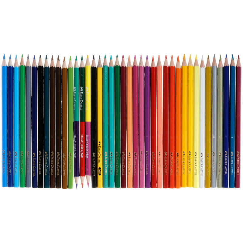 Карандаши цветные Faber-Castell, 36цв.+4, заточен., картон, европодвес, с точилкой