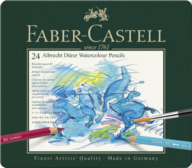 Карандаши акварельные художественные Faber-Castell &quot;Albrecht D?rer&quot;, 24цв, метал. коробка
