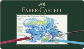 Карандаши акварельные художественные Faber-Castell &quot;Albrecht D?rer&quot;, 60цв, метал. коробка