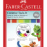 Масса для приклеивания Faber-Castell "Tack-It Creative", 50г., цветная, картон. уп., европодвес