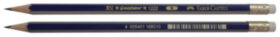 Карандаш ч/г Faber-Castell &quot;Goldfaber 1222&quot; B, с ластиком, заточен.