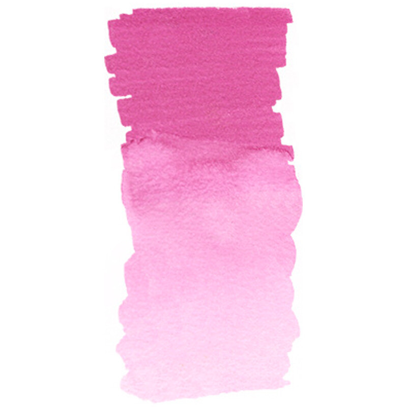 Маркер акварельный пигментированный Faber-Castell "Albrecht D?rer", цвет 125 средне-фиолетово-розовый средний, двухстор., кистев./пулевид.