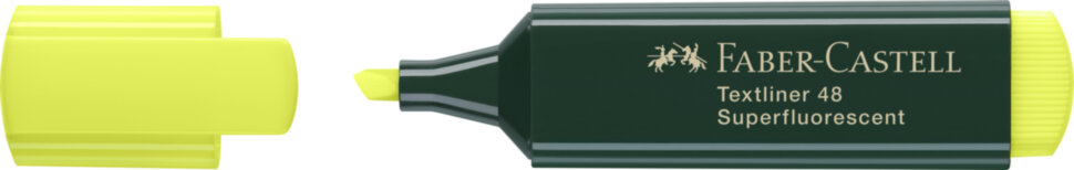 Текстовыделитель Faber-Castell "48" желтый, 1-5мм