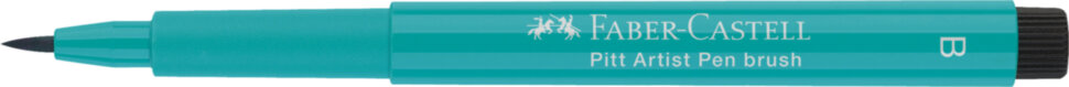Ручка капиллярная Faber-Castell "Pitt Artist Pen Brush" цвет 156, кистевая
