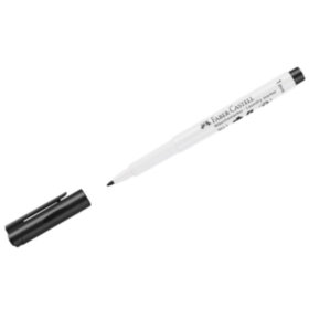 Маркер перманентный для ткани/для прачечных Faber-Castell &quot;Laundry&quot;, черный, пулевидный, 1,0мм