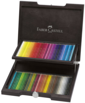 Карандаши цветные художественные Faber-Castell &quot;Polychromos&quot; 72цв., заточен., дерев. коробка