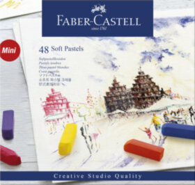 Пастель Faber-Castell &quot;Soft pastels&quot;, 48 цв., мини, картон. упак.