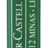 Грифели для механических карандашей Faber-Castell "Polymer", 12шт., 0,7мм, 2B