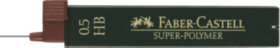 Грифели для механических карандашей Faber-Castell &quot;Super-Polymer&quot;, 12шт., 0,5мм, HB