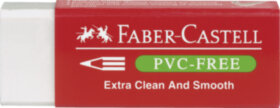 Ластик Faber-Castell "PVC-free", прямоугольный, картонный футляр, 63*22*11мм
