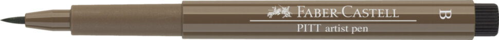 Ручка капиллярная Faber-Castell "Pitt Artist Pen Brush" цвет 178, кистевая