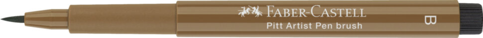 Ручка капиллярная Faber-Castell "Pitt Artist Pen Brush" цвет 180, кистевая