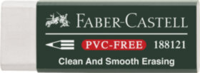 Ластик Faber-Castell "PVC-free", прямоугольный, картонный футляр, 31*23*12мм