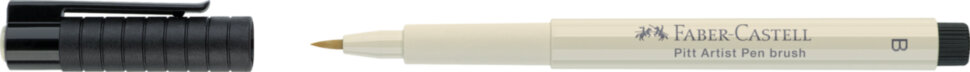 Ручка капиллярная Faber-Castell "Pitt Artist Pen Brush" цвет 270 теплый серый I, кистевая