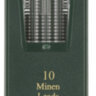 Грифели для цанговых карандашей Faber-Castell "TK 9071", 10шт., 2,0мм, B