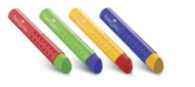 Ластик Faber-Castell "Tri", треугольный, 83*12,6*12,3мм, пластиковый футляр, ассорти