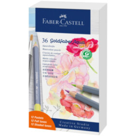 Карандаши акварельные художественные Faber-Castell &quot;Goldfaber Aqua&quot;, 36цв., картонная упаковка