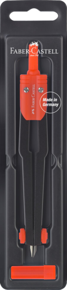 Циркуль Faber-Castell "School&College", пластиковый футляр